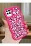 Samsung Galaxy M12 Compatible Shockproof Simple Red Silicone Phone Case Panda Pattern