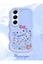 Tecno Camon 40 Compatible Shockproof Simple Blue Silicone Phone Case Hello Kitty Pattern - 2