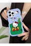 Shockproof Simple Blue Silicone Phone Case Hello Kitty Pattern Compatible with Redmi 10 2022 - 5