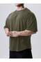 Genius Men's Sports T-Shirt Polyester Fabric Oversize Fitness & Gym Training T-Shirt - 2