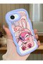 Shockproof Simple Blue Silicone Phone Case Cute Pattern Compatible with iPhone 16E - 2
