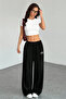 C Corteiz Printed Black Wide Leg Summer Baggy 3 Yarn Flexible Comfortable Sweatpants Rf0669 - 4
