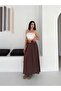 Women's Modal Woven Belt Detailed Comfortable Fit Skirt - 4