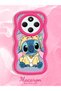 Shockproof Simple Red Silicone Phone Case Stitch Pattern Compatible with Redmi 14C 4g