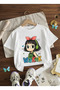 100% Cotton Crew Neck Premium Tshirt for Girls with Printed Design