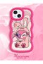 Simple Red Silicone Phone Case Compatible with iPhone 14 Plus Cute Pattern Shockproof