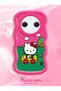 Simple Red Silicone Phone Case Hello Kitty Pattern Compatible with Redmi A3 Pro Shockproof