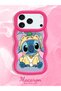 Simple Red Silicone Phone Case Stitch Pattern Compatible with iPhone 17 Pro Max Shockproof