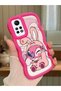 Shockproof Simple Red Silicone Phone Case Cute Pattern Compatible with Redmi Note 12 Pro 4g - 2
