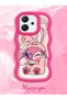 Simple Red Silicone Phone Case Compatible with Oppo Reno 14F Shockproof Cute Pattern