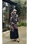 Floral Patterned Dress 39802 - 2