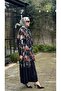 Floral Patterned Dress 39802 - 3