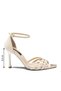 Women's High Heeled Pointed Toe Stone Embellished Buckle Evening Dress Shoes 21215 - 2