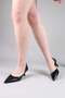 Belai̇t Slit-Cut Patent Leather Crocodile Stiletto Black