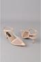 Select 8581 women's heel shoe (heel height: 7 cm) beige - 5