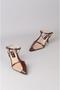 Select 8581 women's heel shoe (heel height: 7 cm) coffee - 5