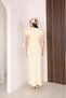 Women's Modal Fabric Midi Dress – Waist Detail with Buckle, Body-Fitting, Stylish and Comfortable for Summer - 8