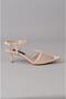 Select 8581 women's heel shoe (heel height: 7 cm) beige - 3
