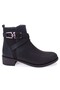 Dza07-6822163 Black Daily Flat Heel Women's Boots - 2