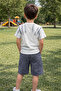 Boy's Denim Shorts Set Single Jersey Combed Cotton T-Shirt Summer Two-Piece Set I 4-12 Years Old I Boy's Set - 2