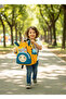 Zıpzıp Giraffe Little Explorers Giraffe Figured Orthopedic Kindergarten and Nursery Backpack, Daily Baby Bag - 4