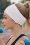 Women's Combed Cotton Hair Bandana - Non-Slip, Anti-Sweat, Flexible Sports and Makeup Headband - 6