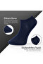 Pure Bamboo Men's Booties Flat Navy Blue Socks Seamless Premium Gift Boxed 6-Piece Prime Bamboo Series L5952Aznb - 3