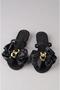 Select m205 buckled satin women's slipper black - 2