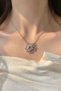 The Light of the Star Stargirl Zircon Stone Premium Steel Necklace - 3