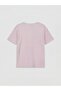 Crew Neck Embroidered Girls' T-Shirt (S6) - 2