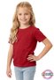 Short Sleeve Kids T-Shirt - Set of 3 - Basic Cotton Crew Neck Short Sleeve Combed Cotton Kids T-Shirt Set - 4