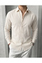 Raw Linen Shirt Summer Premium Fabric Wide - 2