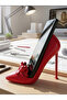 Phone - Tablet Stand Stiletto Model Special for Fashion Enthusiasts Red - 3