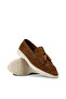 Men's Genuine Suede Tan Color Tasseled Loafer - 3