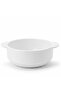 Premium White Elegant Melamine Soup Bowl with Handle 4.25 Inch Easy Grip Design