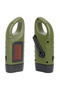 Emergency Flashlight Hand Crank & Solar Powered LED Torch Flashlight - Portable, Rechargeable, Portable, Heavy Duty, for Camping & Hiking, with Carabiner - 2