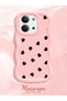 For Redmi 15C 4g Compatible Shockproof Simple Pink Silicone Phone Case Heart Pattern - 2