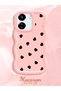 Poco C65 Compatible Shockproof Simple Pink Silicone Phone Case Heart Pattern - 2