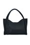 Shoulder Bag Handbag with Strap Zippered Stylish Modern Convenient Daily Office Black Shoulder Bag