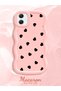 Samsung Galaxy A05 Compatible Shockproof Simple Pink Silicone Phone Case Heart Pattern - 2