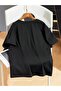 -Women's Oversize Basic Bubble Tea Friends Print T-Shirt – 100% Cotton - 3