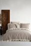 Ruffle 100% Cotton Yarn Dyed Washable King Size Duvet Cover Set 240*220 - 3