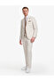 Beige Slim Fit Linen Blend Suit 50324263-Vr011 - 2