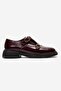 Evelyn Women's Genuine Leather Loafer Claret Red - 2