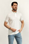 Men's Polo Neck T-Shirt White - 2