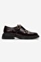 Evelyn Women's Genuine Leather Loafer Brown - 2