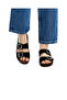 Women's Anatomical Sole Double-Strapped Buckle Comfortable Outdoor House Slippers - 4