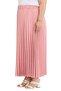 Plus Size Pleated Long Powder Skirt with Elastic Waist - 5