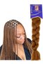 Hair Braids Color 37 Pre-Stretched Braiding Hair – Knotless Braids, Box Braids, Passion Twist, Boho Braids, Soft Jumbo Braiding Hair for Women - 3