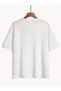 Unisex Seoul Korea Printed Oversize Crew Neck T-Shirt - 2